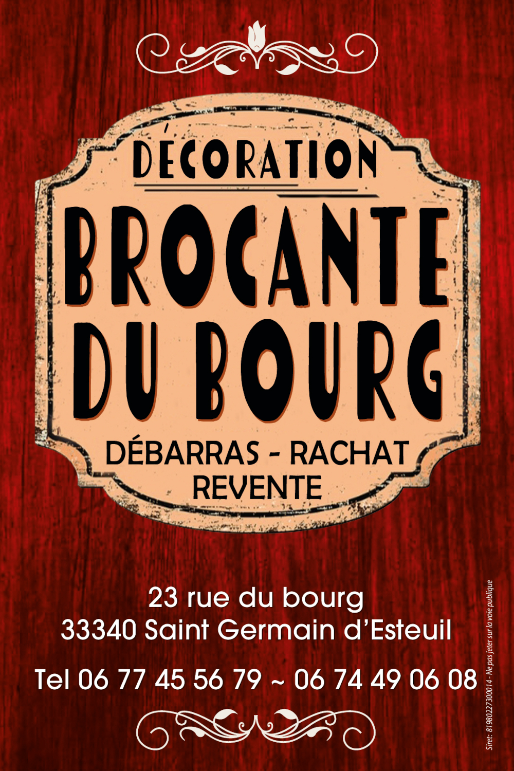 Décoration Brocante du Bourg Décoration Brocante du Bourg