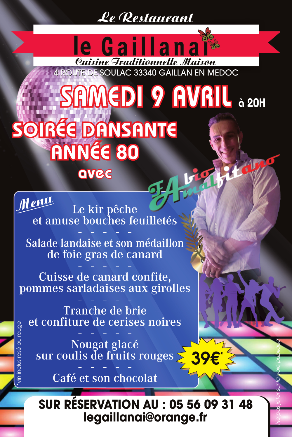 Soirée Restaurant Le Gaillanai Soirée Restaurant Le Gaillanai