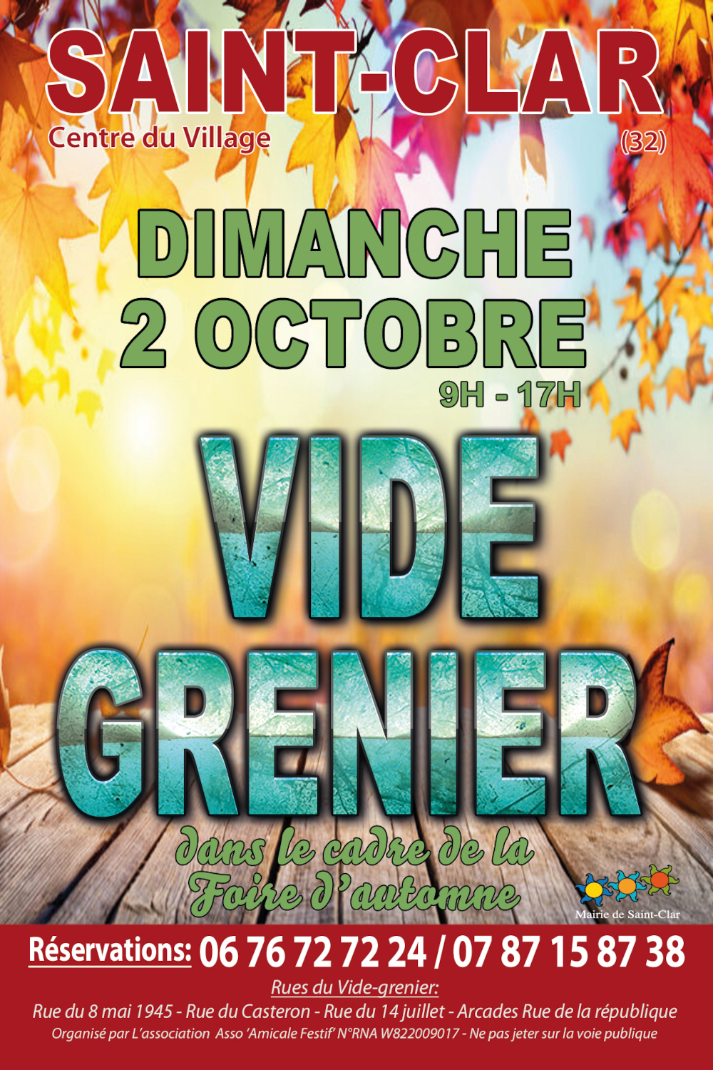 Vide-grenier Saint-Clar