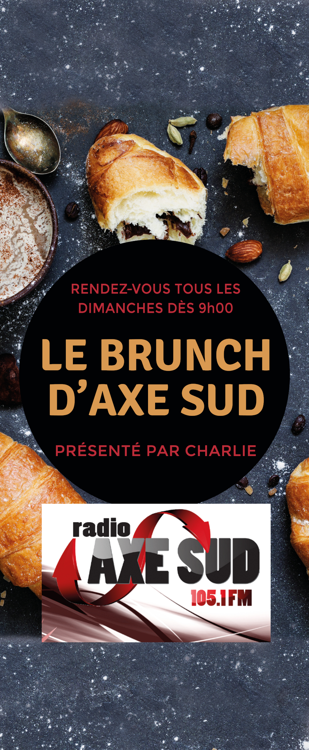 Le Brunch Charlie Radio Axe sud Muret